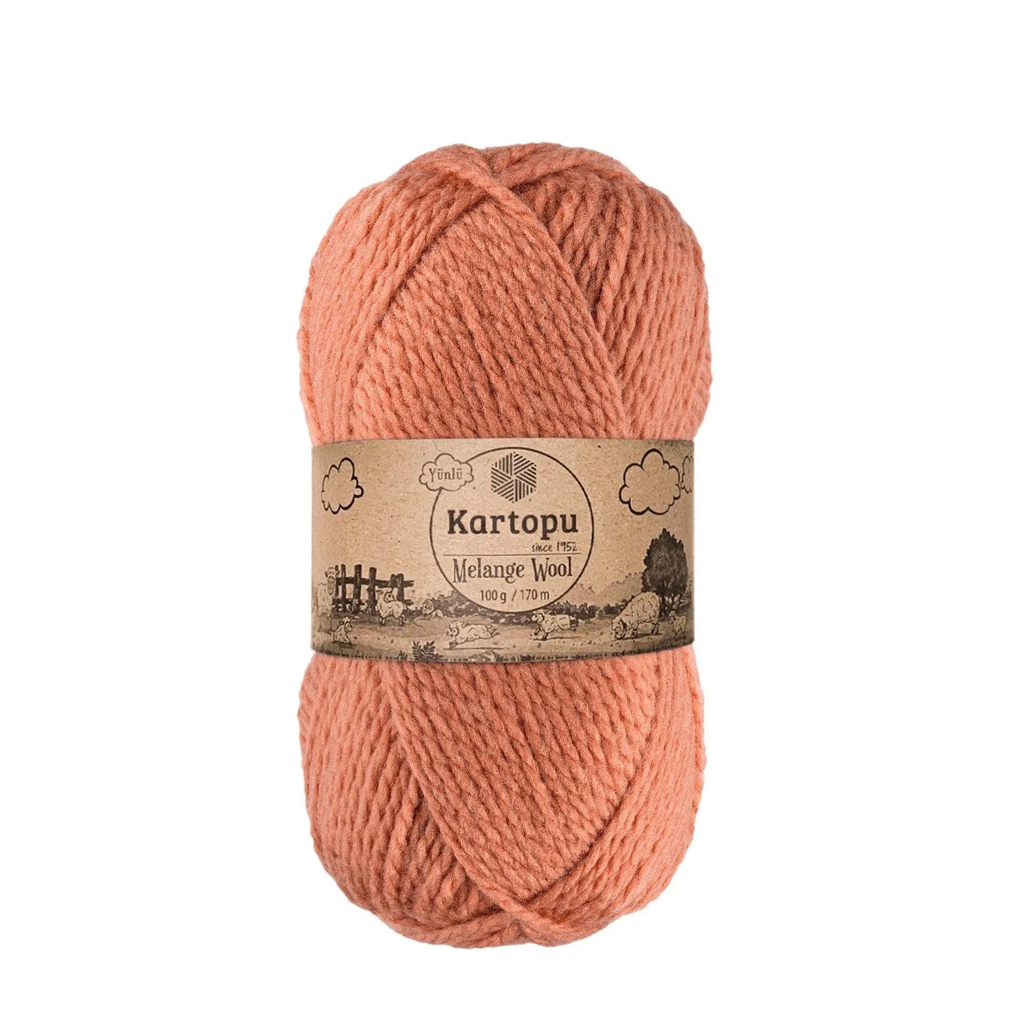 KARTOPU MELANGE WOOL K784