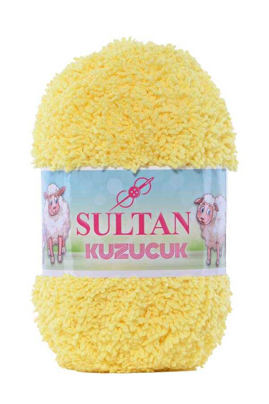 ANAKUZUSU | BOUCLE YARN - LIGHT YELLOW 21